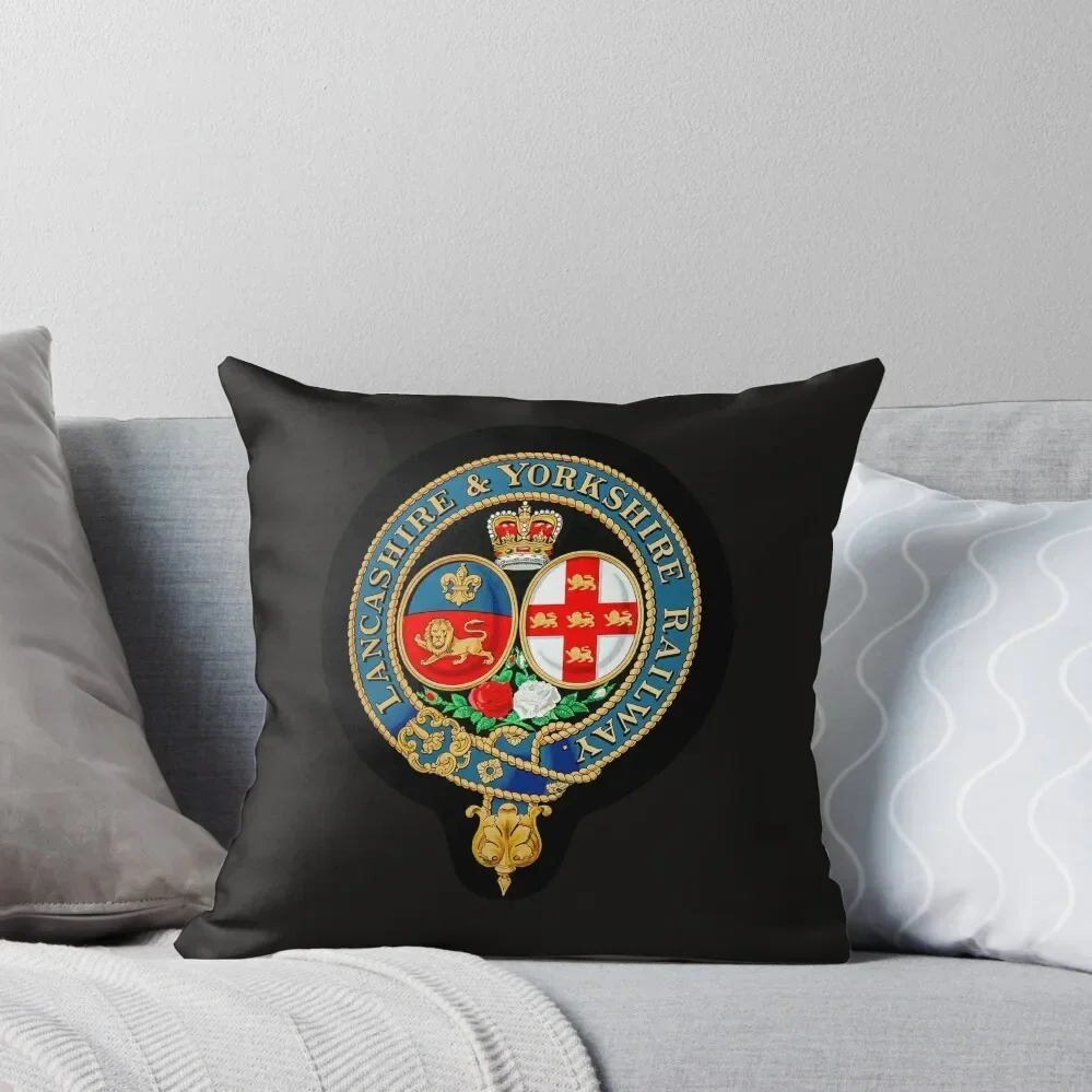 Lancashire & Yorkshire Railway Company Logo Throw Pillow Luxury Pillow Cover New year christmas pillowcases pillow