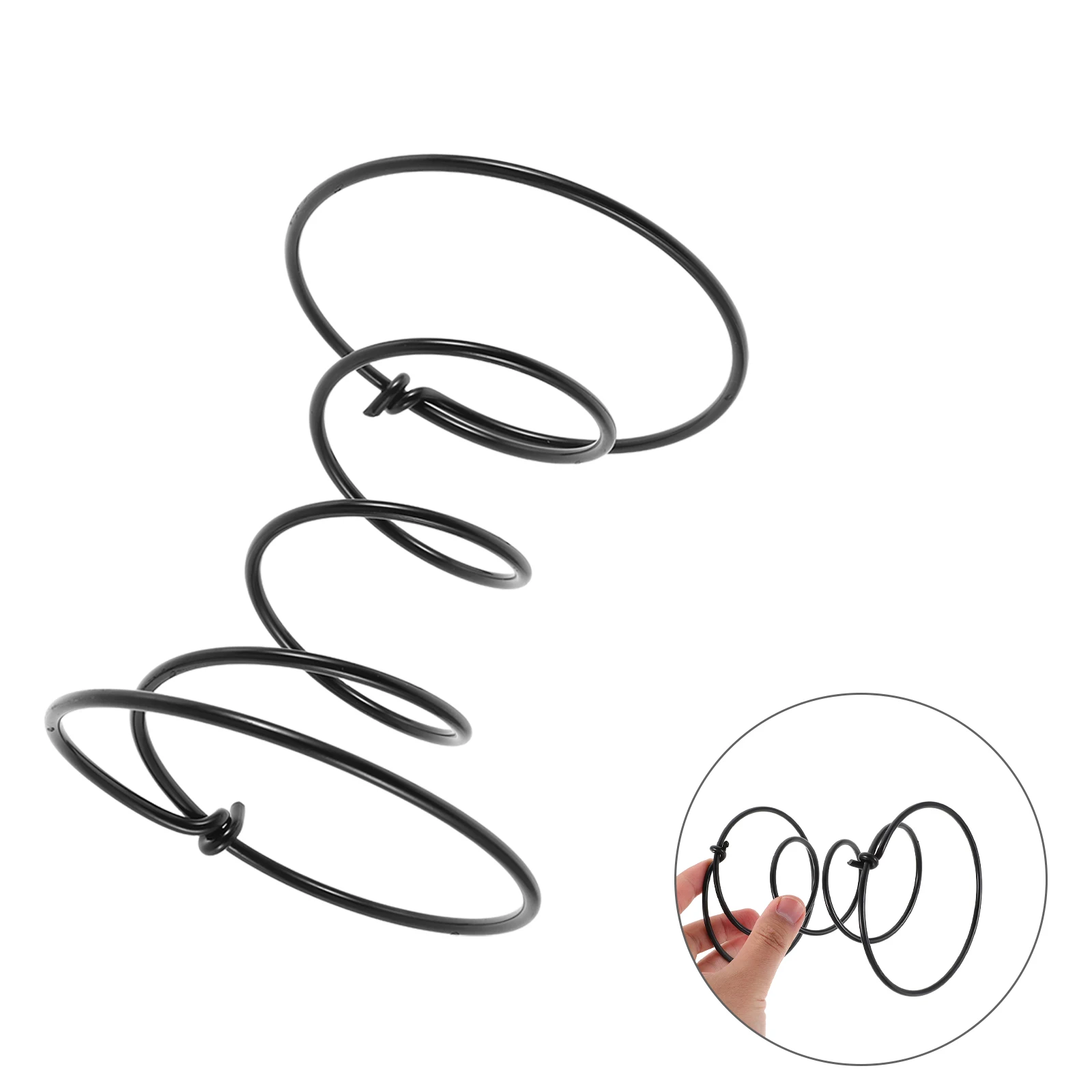 

4 Pcs Sofa Furniture Tension Spring Springs Fittings Mechanical Compression Coil Replacement Holder Couch Connecters Repair