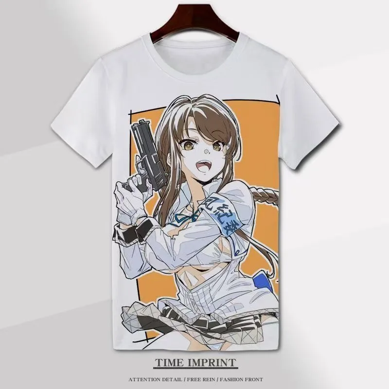 جديد أنيمي Nukitashi تي شيرت هدية أنيمي قميص الرجال النساء للجنسين قميص أنيمي الملابس
