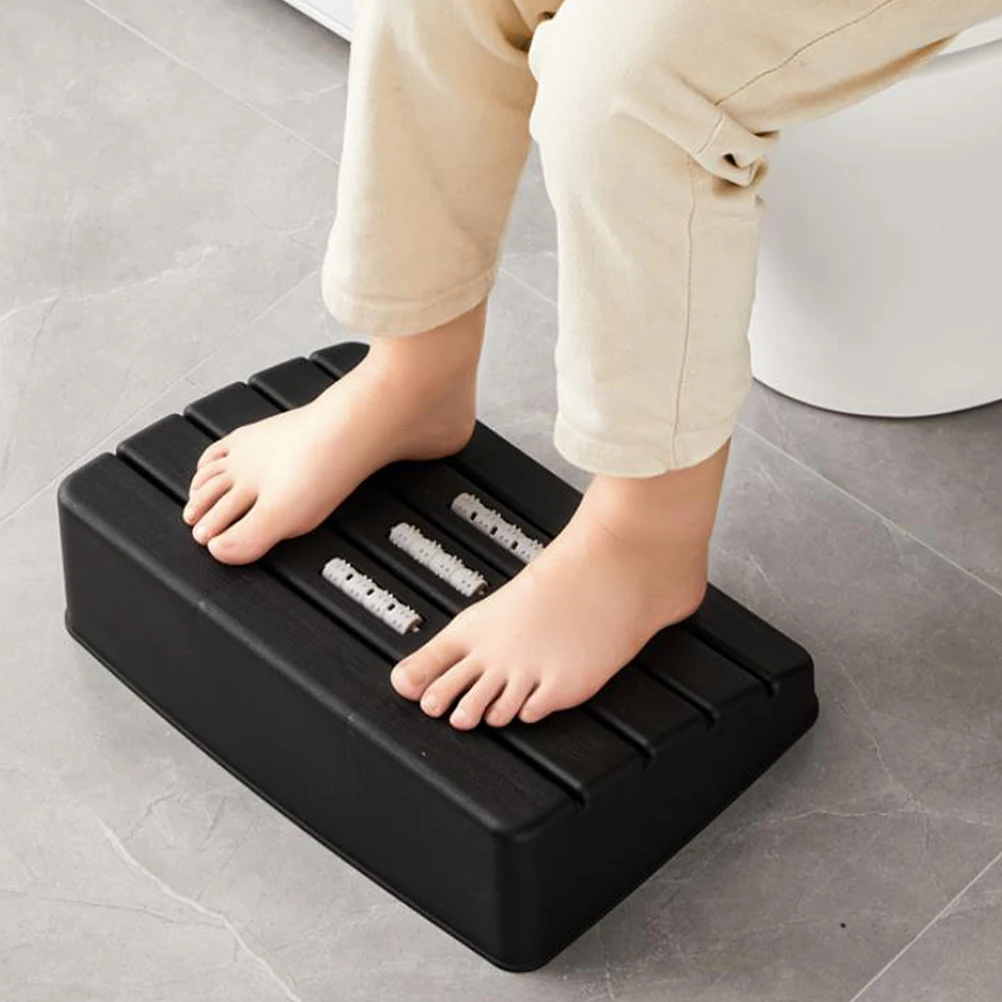 

Roller Massage Stool Multi-Functional Non-Slip Pp Material Home Office Footrest Space-Saving Strong Bearing Capacity Under Desk