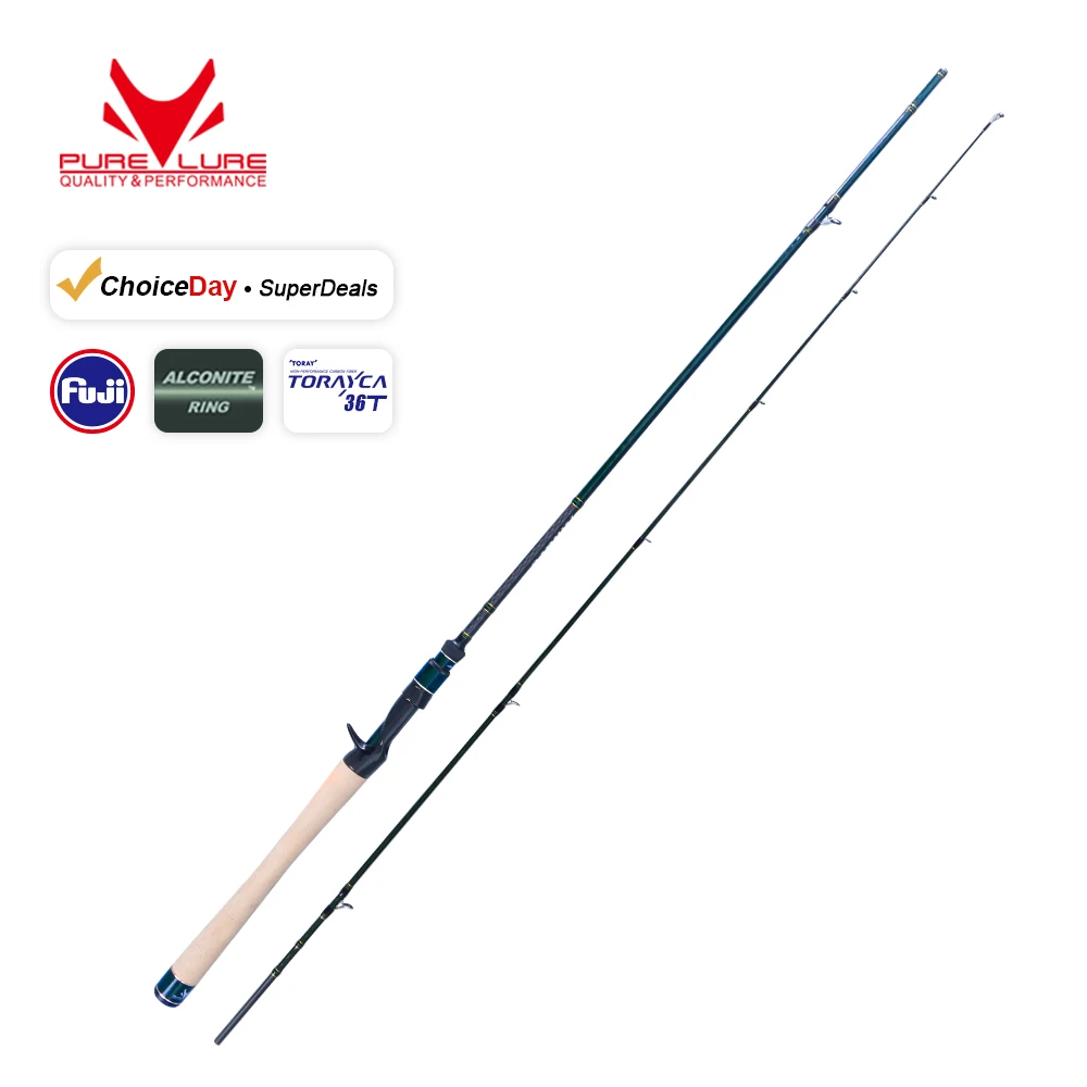 

PURELURE AMARO Spinning Rod For Bass High Carbon Long Throwing Fishing Rod In FUJI Accessories, Plus Spinning Reel