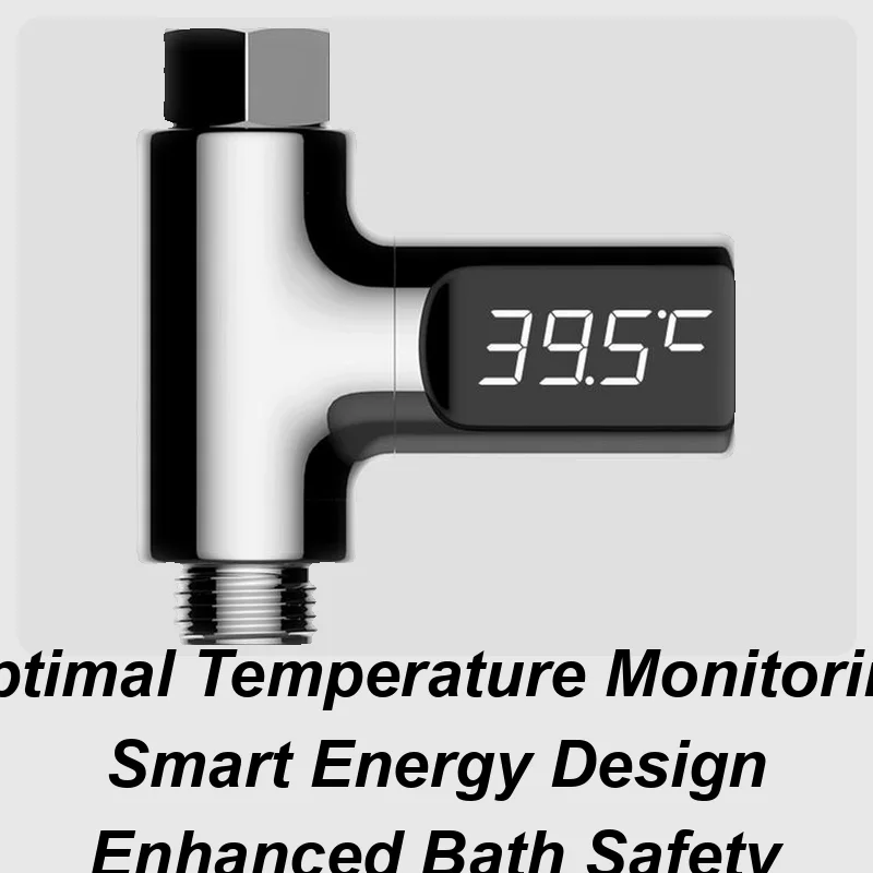 Bathing Temperature Meter Shower Faucets Water Thermometer Electricity Home LED Display Hot Tub Water Temperature Monitor