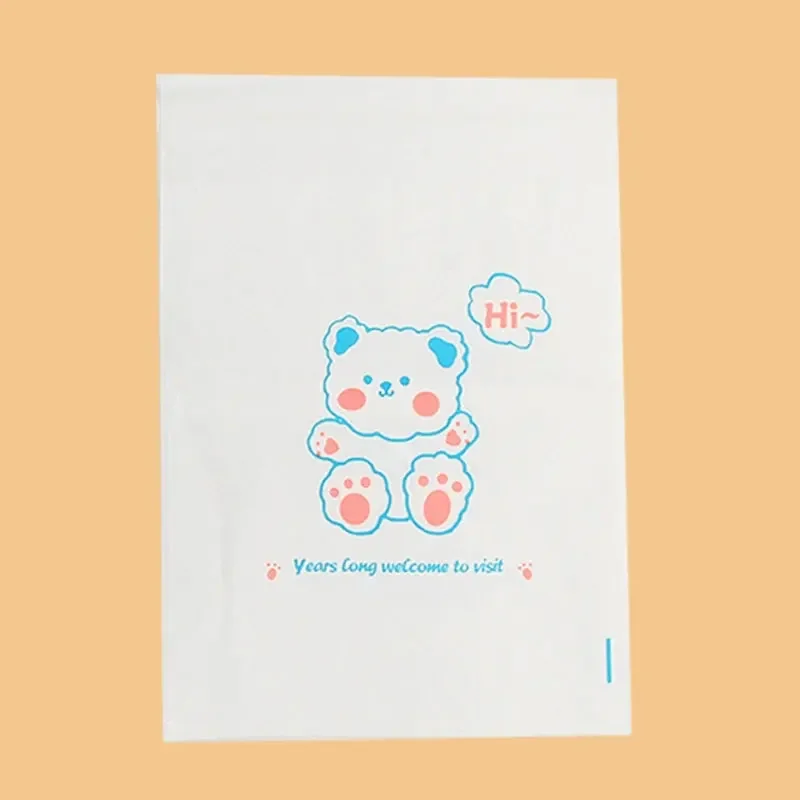 30 Stück 1 Packung Auto-Müllbeutel, Reinigungsbeutel, kann eingefügt werden, tragbar, transparente Beutel, Zuhause, Küche, Büro, Einwegbeutel, Cartoon-Muster – Detail 13