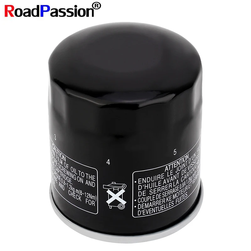 Road Passion Oil Filter Grid For KAWASAKI GPZ500S ZXR400R ZX7RR ZX750 VN400 ZZR500 EX500 ZXR750R ZR400 ZXR250 KVF400 KVF300