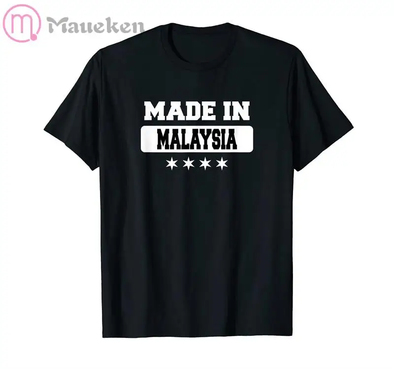 2025 Malaysia Men T Shirt Malaysian Nation Tops Tshirt 100% Cotton t-shirt Fitness Short Sleeve Clothing Tees Country MYS