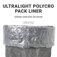 [HODR] Ultralight Pack Liner Polycro Bag Packing Waterproof Ultralight Backpack for Hiking Trekking UL Lightweight Gear