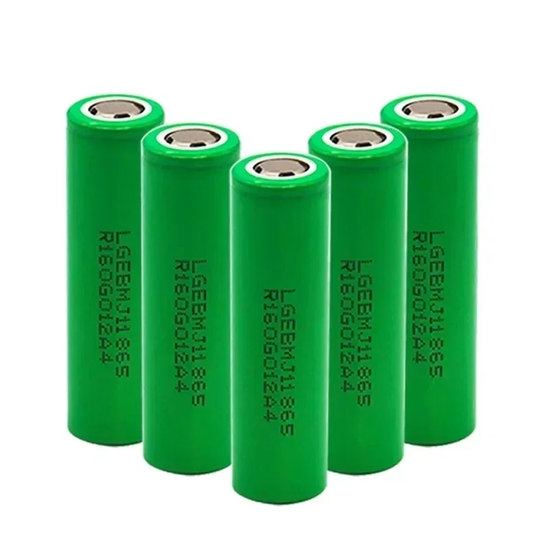 Rechargeable lithium-ion battery, toy, alarm, watch, screwdriver battery, hot sale, LG MJ1, 3.7V, 3500mAh, 18650, 2023