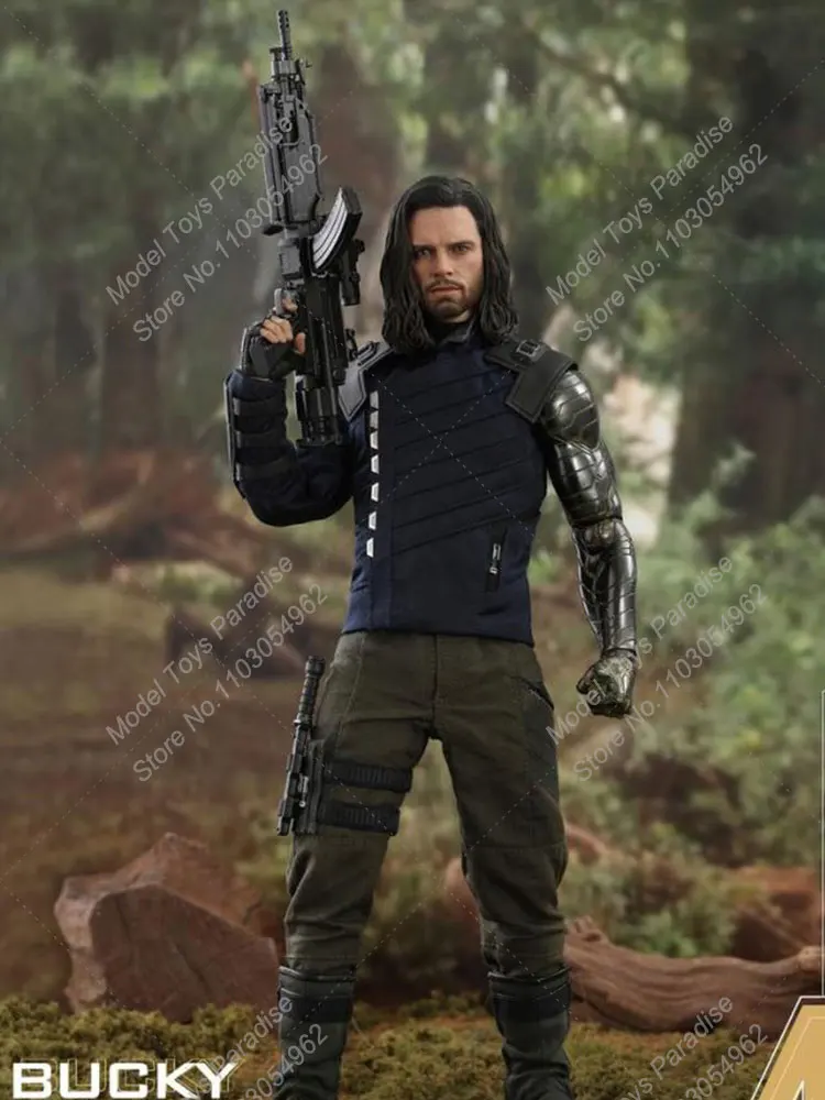 HOTTOYS HT MMS509 1/6 Soldado de Inverno Colecionável 3.0 Vingadores: Infinito Guerra Anti-herói Conjunto Completo 12 polegadas Figura de Ação Modelo Presentes