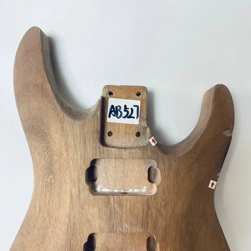 AB527 Electric Guitar Body for 6 String Guitar with Custom Tremolo&Bridges 2 Humbucker Pickups DIY Part and Accessories