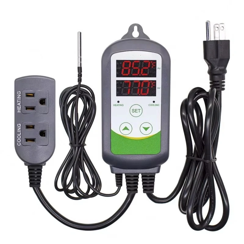Excellent Quality Industrial Incubator Hydroponic Temperature Controller NTC Sensor (including) 100 ~240VAC, 50hz/60hz