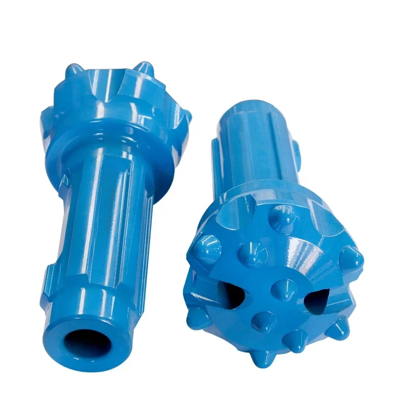 1pc DTH drill bit low wind pressure drill bit impactor,Ore mining geological bit for high-speed rail,subway,tunnel rock drilling