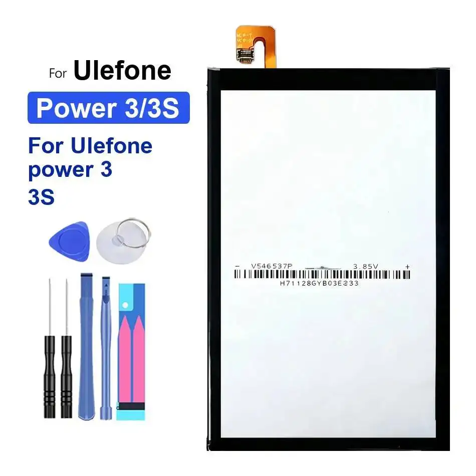 Replacement Battery 5150mAh-13200mAh For Ulefone Power II 2 18 18T 19 19T 6 3 3S Armor 16 Pro 14 13