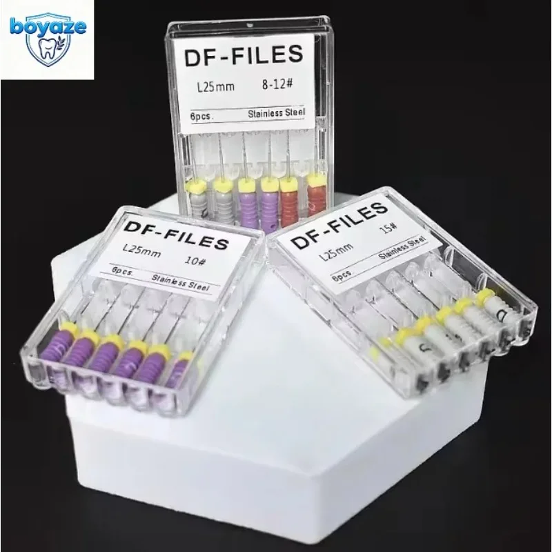 Dental D FINDER Files Rotary Files 8 10 12 15 Endodontic Treatment Use For Root Canal Cleaning Dentistry Endo Instrument