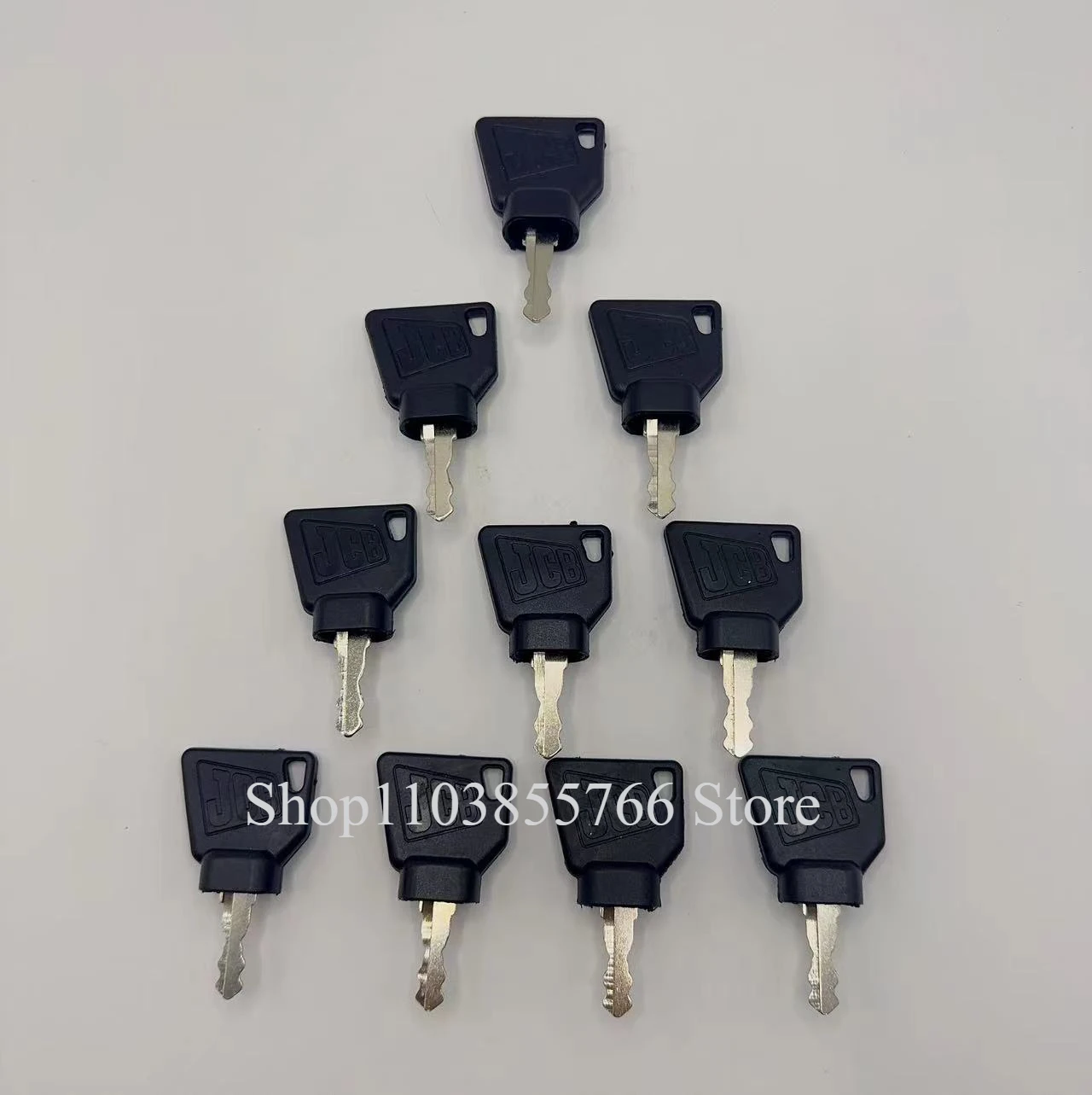 10PCS Key for JCB Heavy Equipment Ignition Key OEM 701/45501 331/26790 333/Y1374 P0P