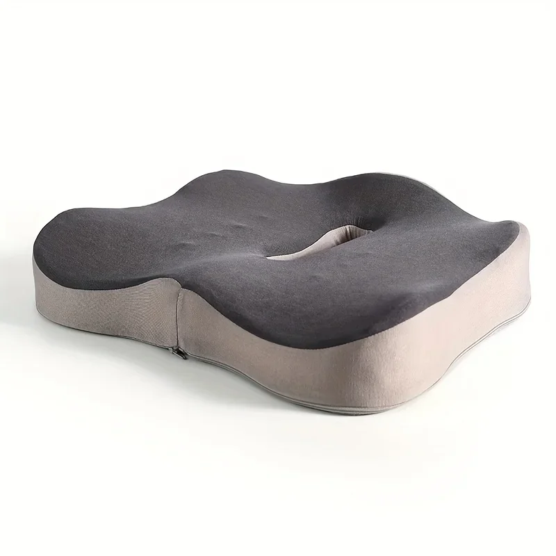 Ergonomisches Memory-Schaum-Sitzkissen für Bürostühle und Autos – Haltungsunterstützung, Linderung von Gesäßschmerzen, Easyclean-Material – Detail 12