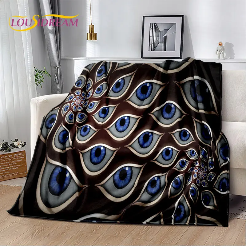 نازار عين الشر شجرة الحياة لينة أفخم بطانية ، الفانيلا بطانية رمي بطانية لغرفة المعيشة غرفة نوم السرير أريكة غطاء نزهة الاطفال