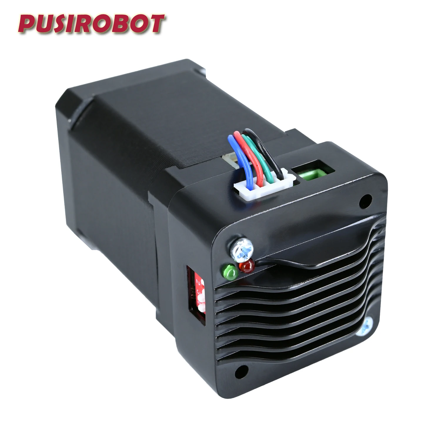 Nema23/34 Pulse Control Stepper Motor With Driver DC 6A Industry Integrated Motor