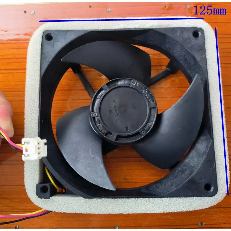 Refrigerator Fridge Spare Parts DC12V 0.13A NMB 12537JE-12N-BT Cooling Motor Fan For Haier Refrigerator
