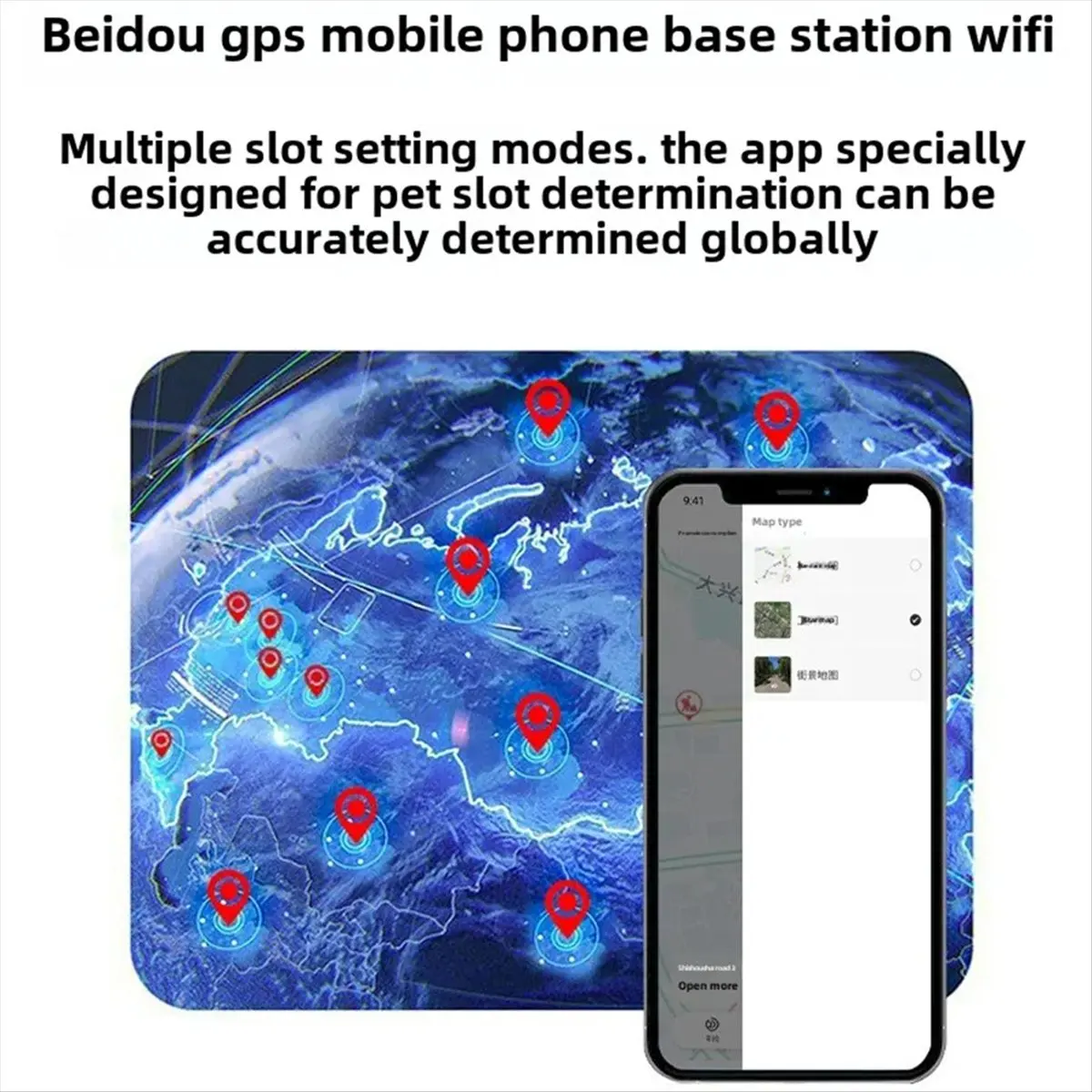 

*ESTR 4G GPS-трекер для домашних животных, умный ошейник: водонепроницаемое устройство против потери с гео-заборкой, двойной спутниковый (GPS/BeiDou) для собак/кошек