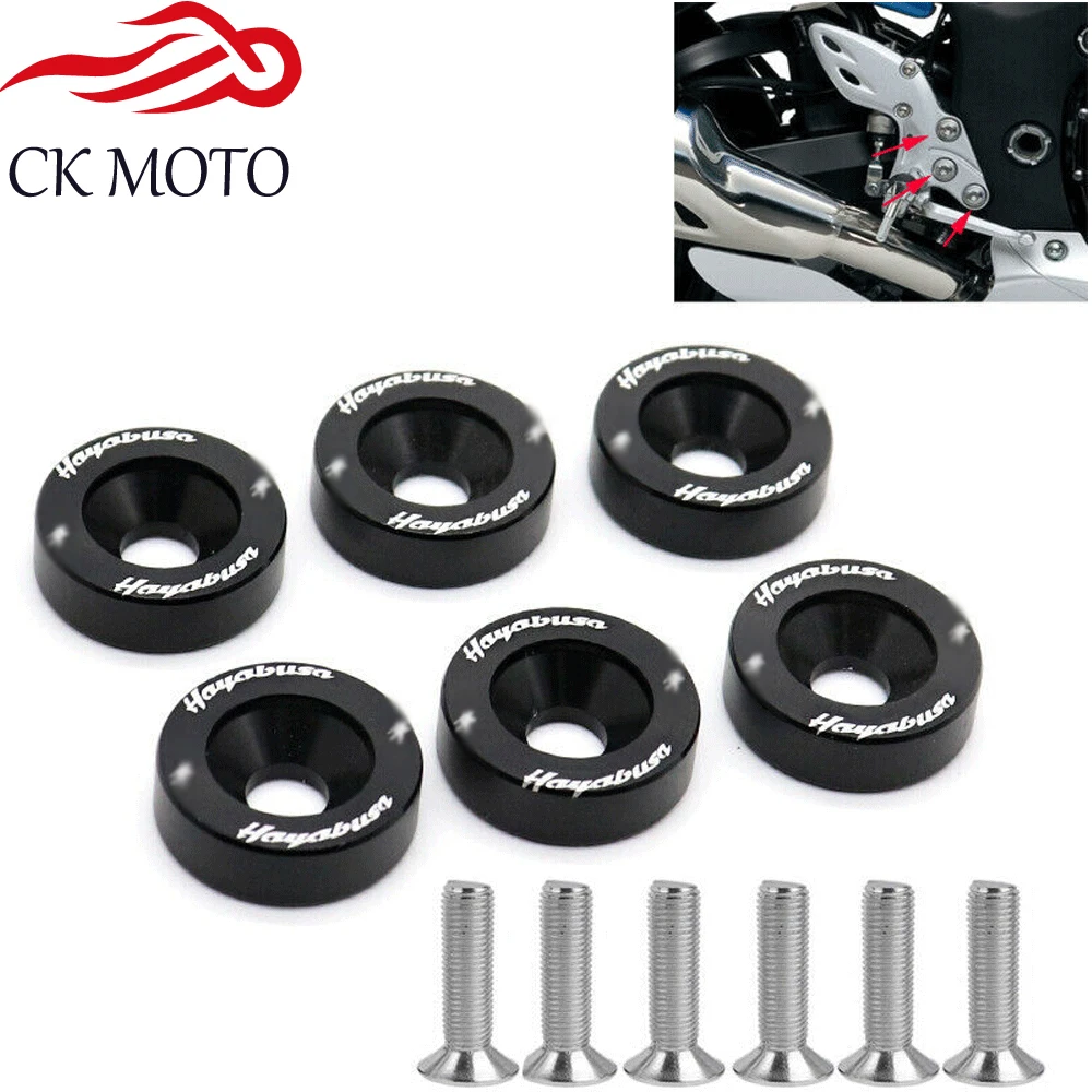 

Foot Heel Pedal Screw Bolts For SUZUKI HAYABUSA GSX1300R 1999-2022 Motorcycle Foot Pedal Peg Bracket Mount Accessories GSX 1300R