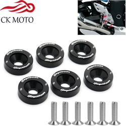 Foot Heel Pedal Screw Bolts For SUZUKI HAYABUSA GSX1300R 1999-2022 Motorcycle Foot Pedal Peg Bracket Mount Accessories GSX 1300R