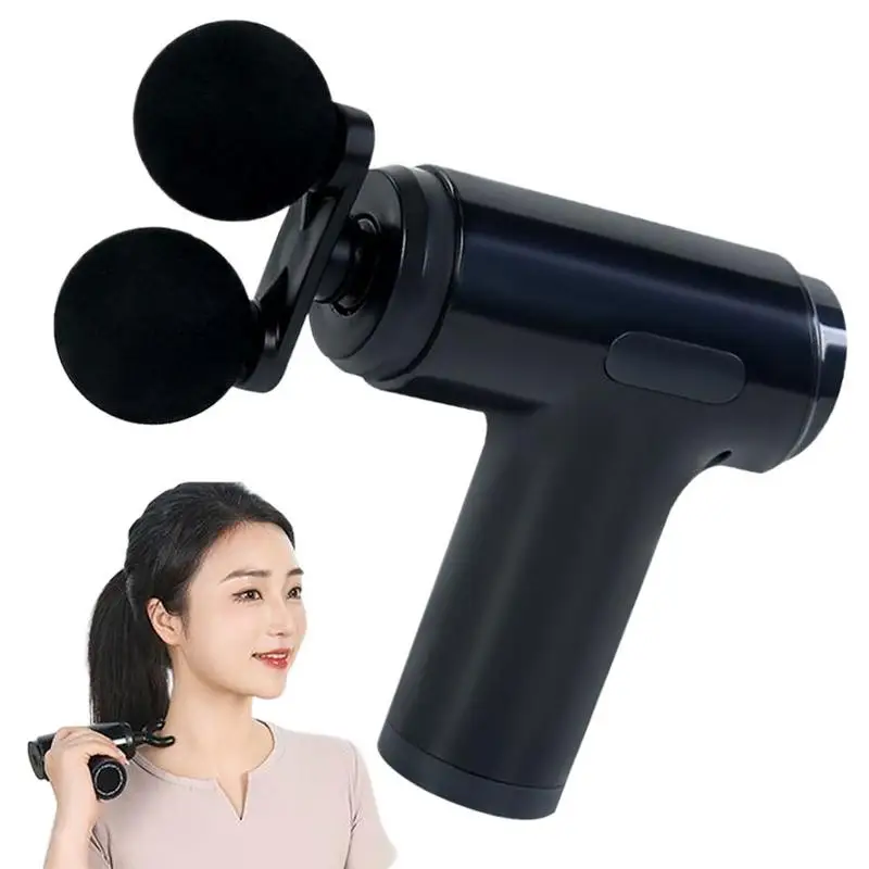 

Body Massagers For Muscles Hand Massager With 4 Massage Heads Electric Handheld Portable Relaxer Device For Workout Fitness