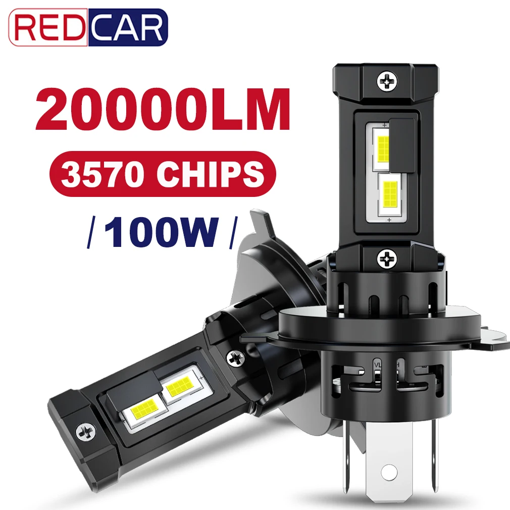 2PCS H7 Led Headlig…