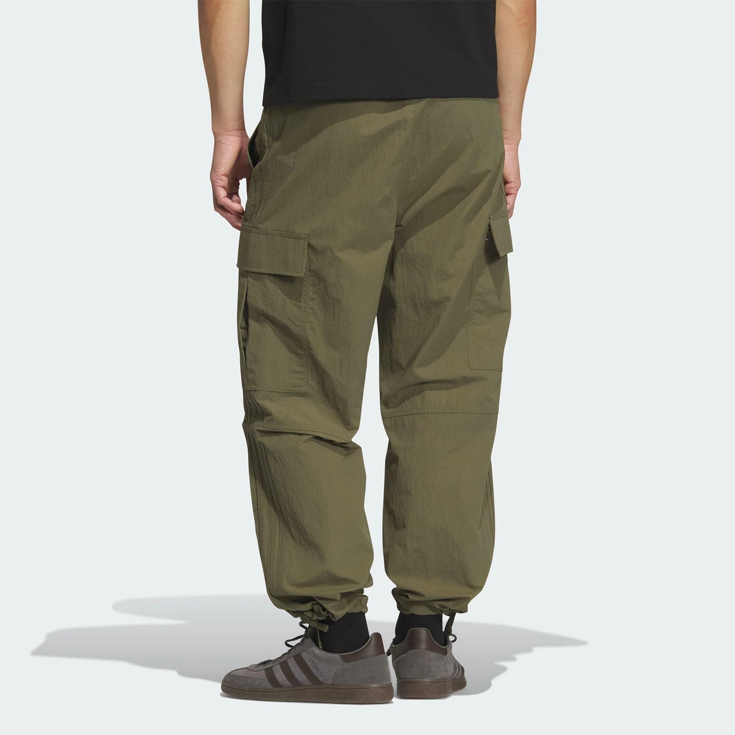 Adidas genuine Trefoil Men's Workwear Woven Multi-Pocket Sports Trousers KF4941