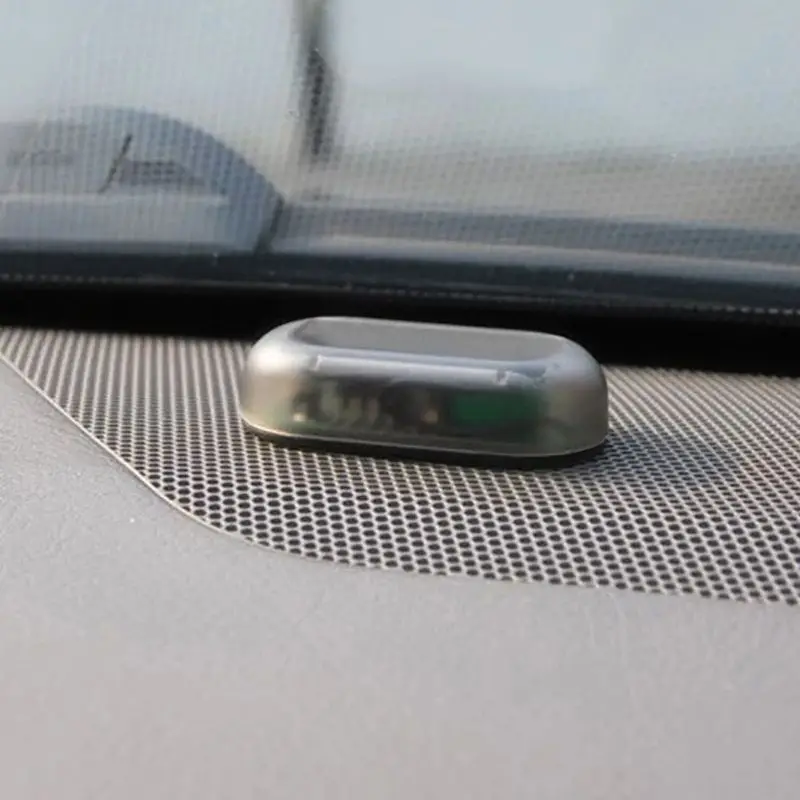 Car Fake Security Light Solar Powered Simulated Dummy Alarm Wireless Warning Anti-Theft Caution Lamp LED Flashing Imitation