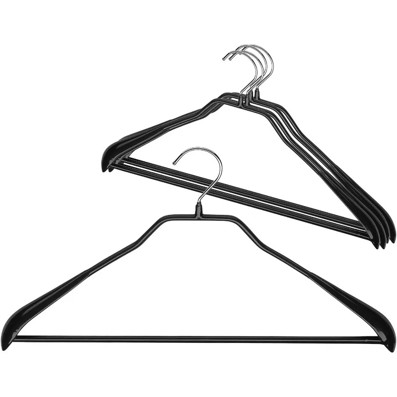 by Reston Lloyd BodyForm Series Non-Slip Space-Saving Clothes Hanger with Bar for Pants, 16-1/2