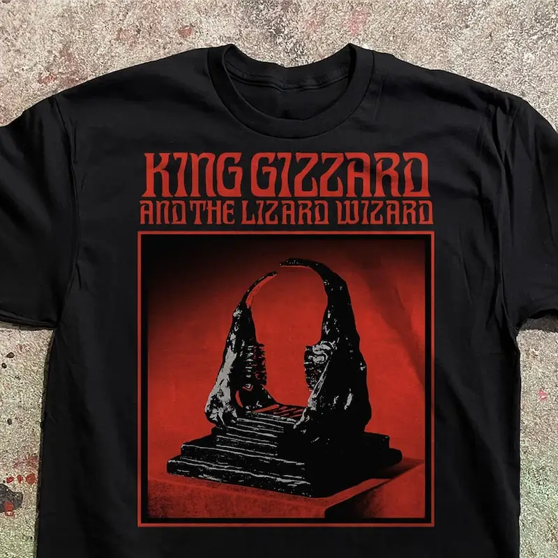 King Gizzard & The Lizard Wizard Tee: Psychedelic Metal Band Shirt