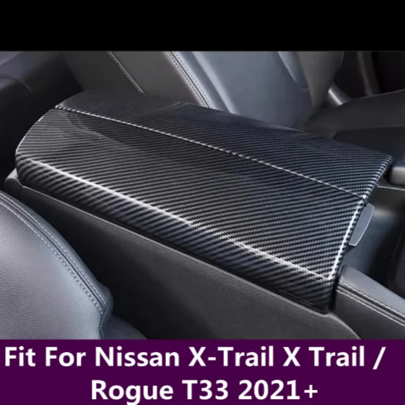 

Central Armrest Box Protective Decoration Cap Cover Trim Fit For Nissan X-Trail X Trail / Rogue T33 2021 - 2023 Car Accessories