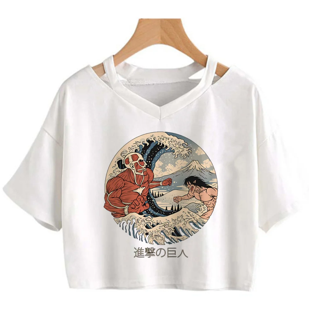 eren-attack-on-titan-shingeki-no-kyojin-cropped-top-feminino-alternativo-dos-anos-2000-camiseta-engracada-para-festa-dollette-emo-vintage-gyaru