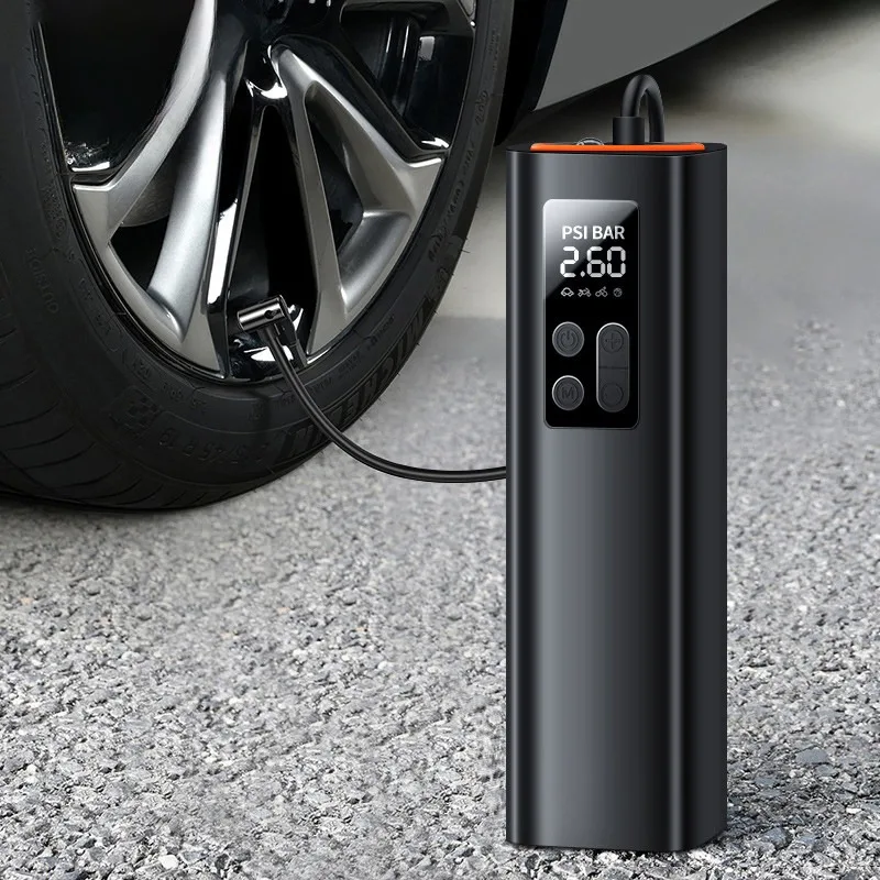 

LINGXUN Mini Car Air Compressor 12V 150PSI Portable Car Tire Inflator Smart Digital Inflatable Pump for Car Bicycle Boat