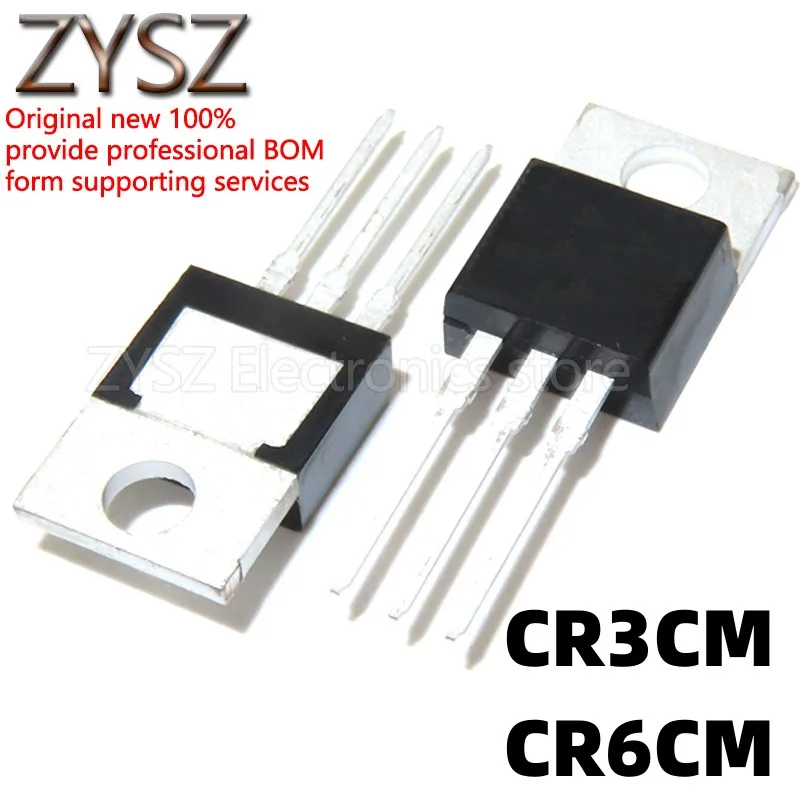 5PCS CR3CM 6CM-8-12 unidirectional thyristor CR3CM8 in-line triode TO-220 package TO202