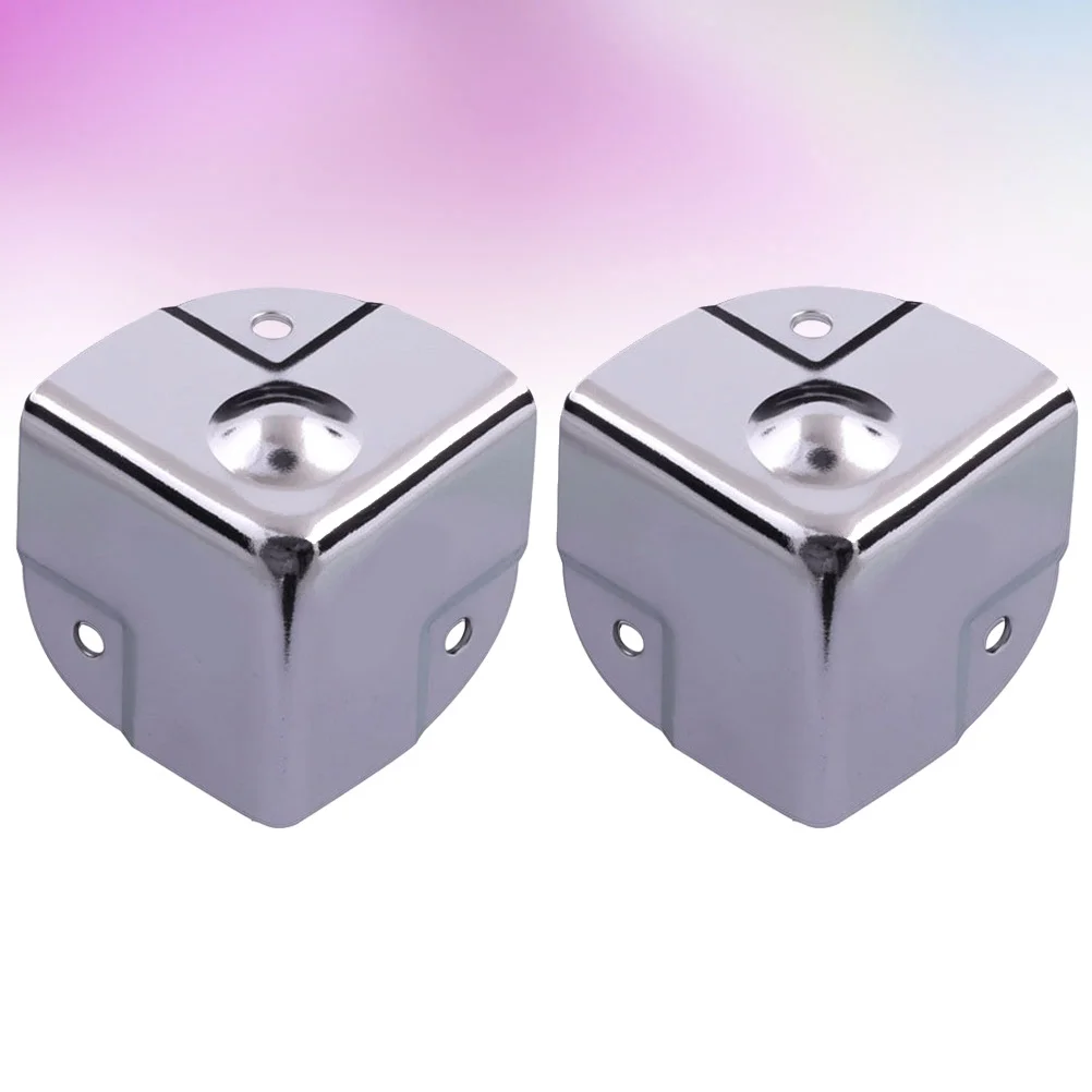 4 قطع من واقي زوايا الطاولة من الفولاذ المقاوم للصدأ، مادة عملية متينة لحماية الأثاث والديكور للاستخدام في المنزل