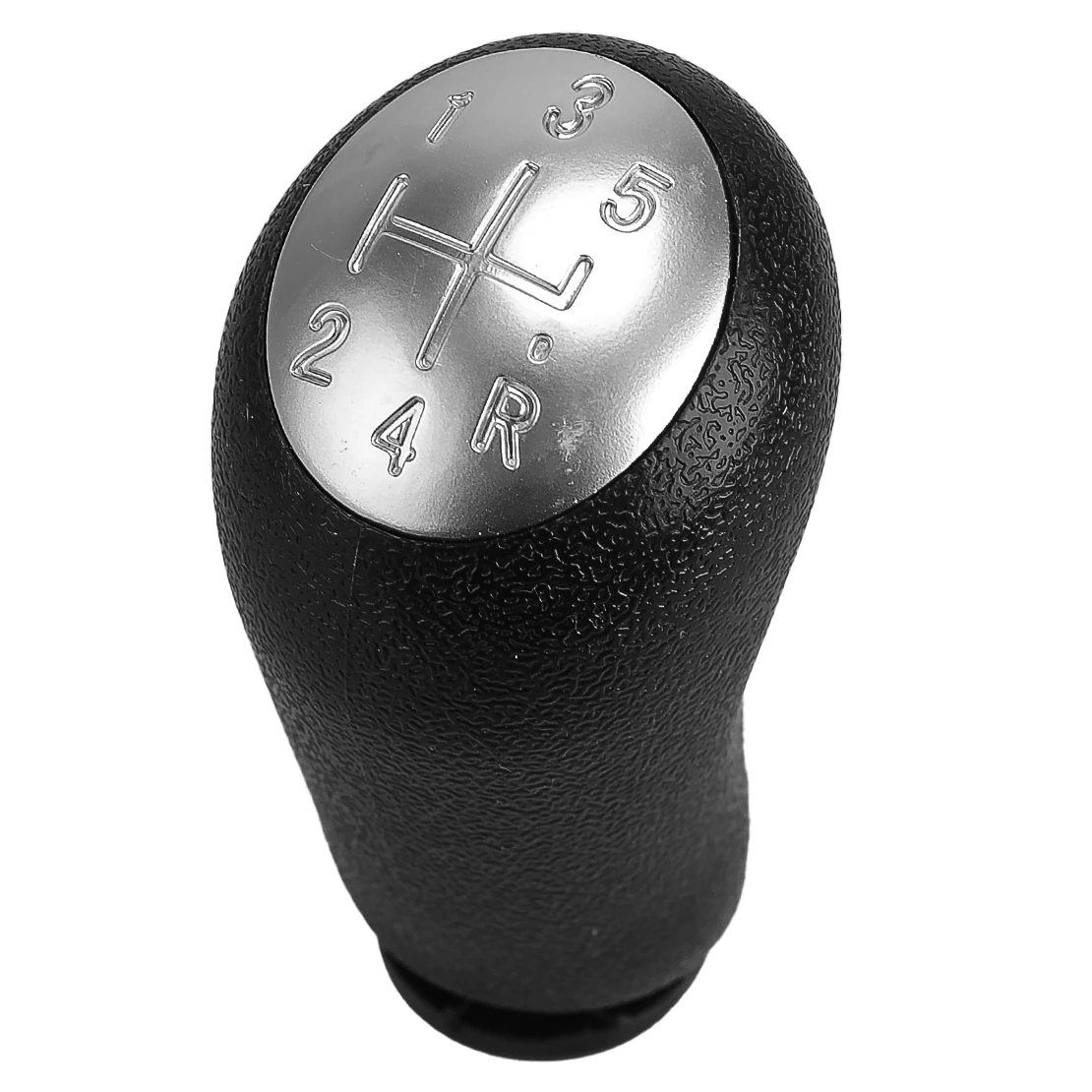 8200059578 8200379950 8200059575 5 Speed Gear Shift Knob Fit for Renault Laguna 2 Dacia Dokker Duster Matte Silver Top Cover