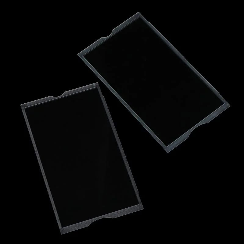 Clear Plastic/Glass Transparent Screen Cover For PSP1000 / 2000 / 3000 With Mirror Finish Display Lens Protector