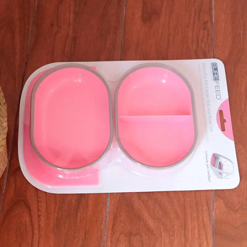 Smart Chip Recognition Induction Multi-cat Automatic Feeder Wet Food Preservation Pet Cat Bowl Insect Control Gift Chip