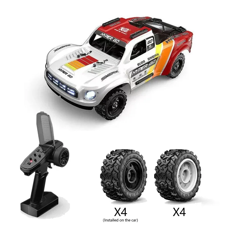 1/14 MJX Hyper Go 14211 Brushless Rc Car metal monster remote control car 45a Esc Powerful Power Desert 70KM/H (3s) Short Card