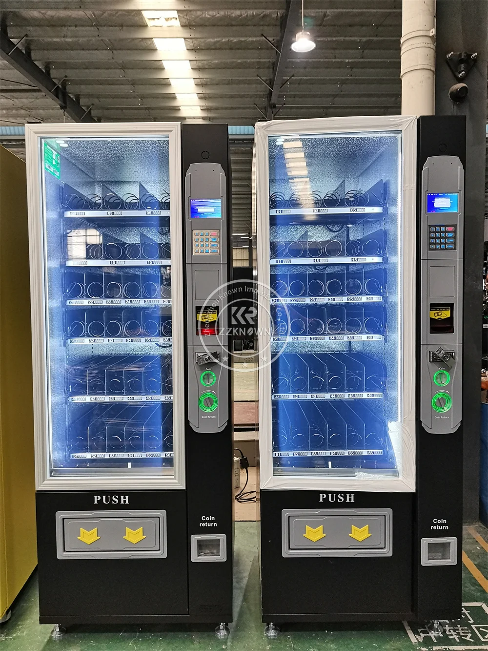 24時間営業の大容量カスタマイズ自動販売機（スナック、ドリン - Food In Snacks のレビューと価格