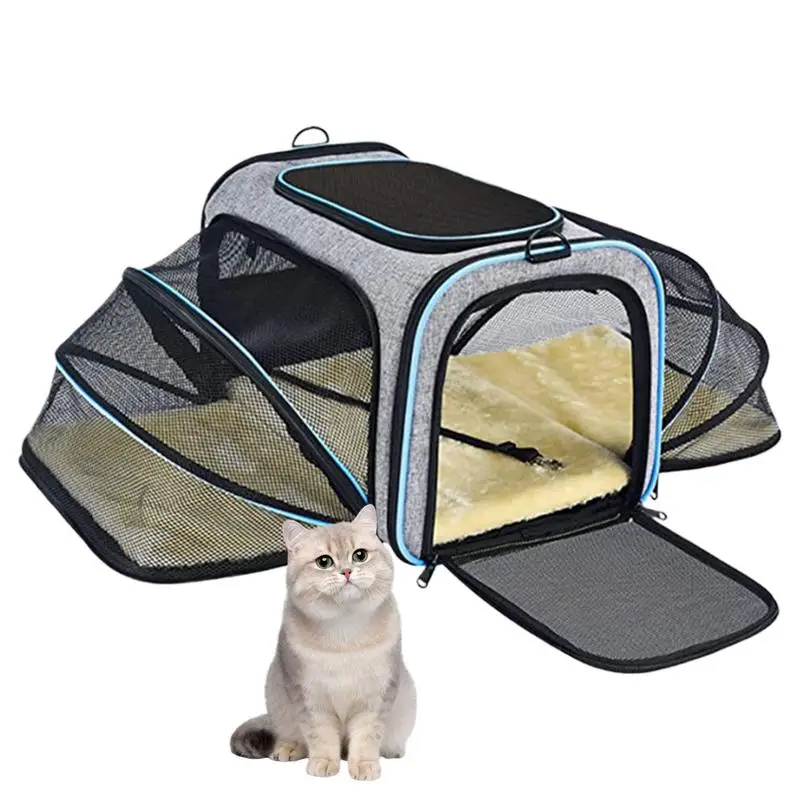 Pet Carrier For Cat Cat Travel Bag Breathable Soft Cat Carrier Dog Travel Carrier Detachable Dog Bag Carrier For Travel Shopping