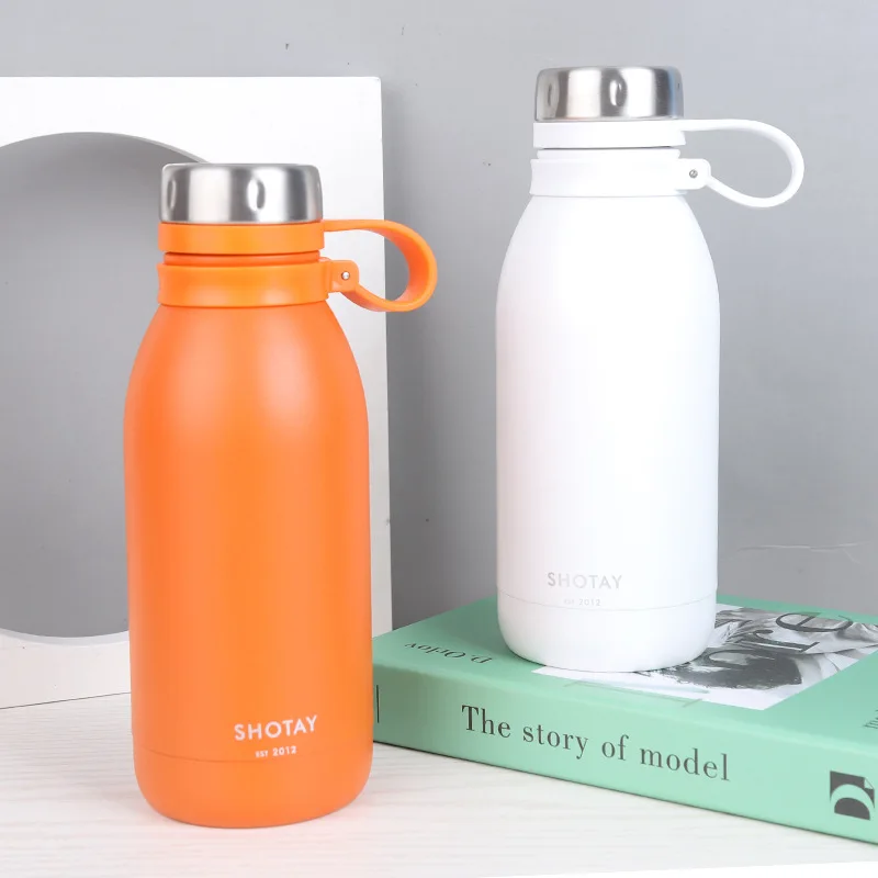 Thermo Bottle Double layer 304 stainless steel cola bottle sports water bottle vacuum insulation cold water bottle