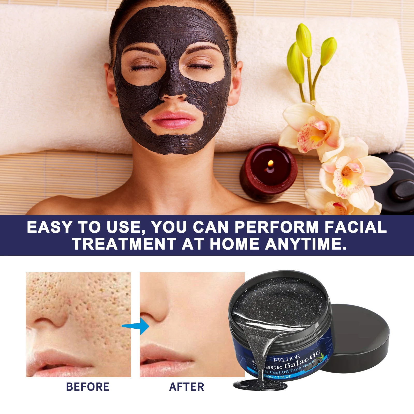 Blackhead removal mask cream oil control nose blackhead mask acne deep cleansing beauty cosmetics women\'s skin care products