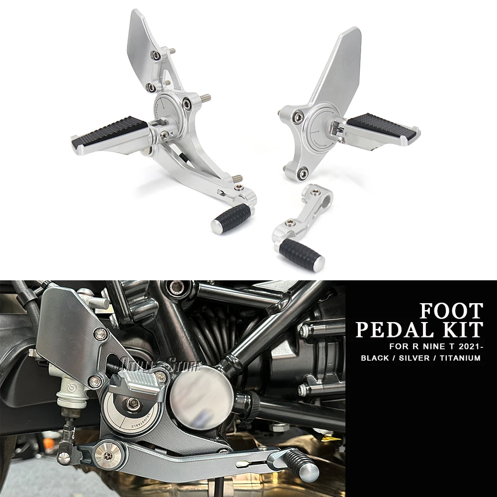 

Motorcycle Accessories CNC Footrest Equipment Front Foot Peg Pedal Bracket For BMW R NINE T R9T RNINET RnineT 2021 2022 2023