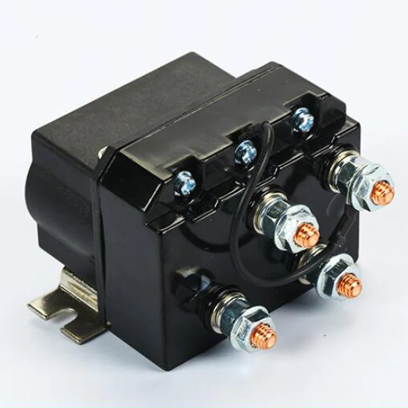 Universal Contactor Winch Control Solenoid Relay Electric Wireless Remote 12V 250A Control System Control Box Wire Control