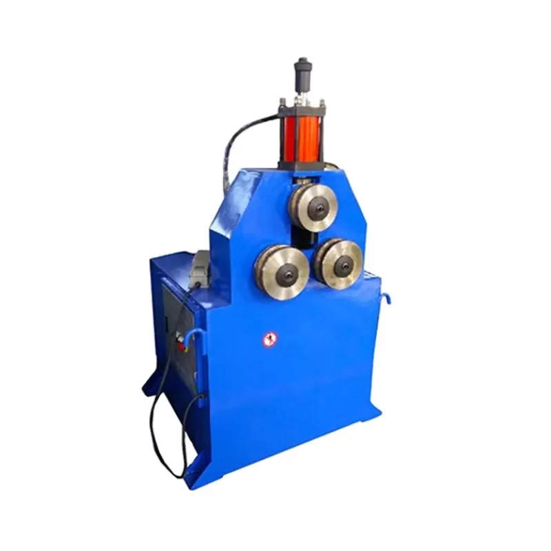 High Power square Tube Steel Pipes Profile Tube Bender Hydraulic 3 Roll Pipe Bending Machine