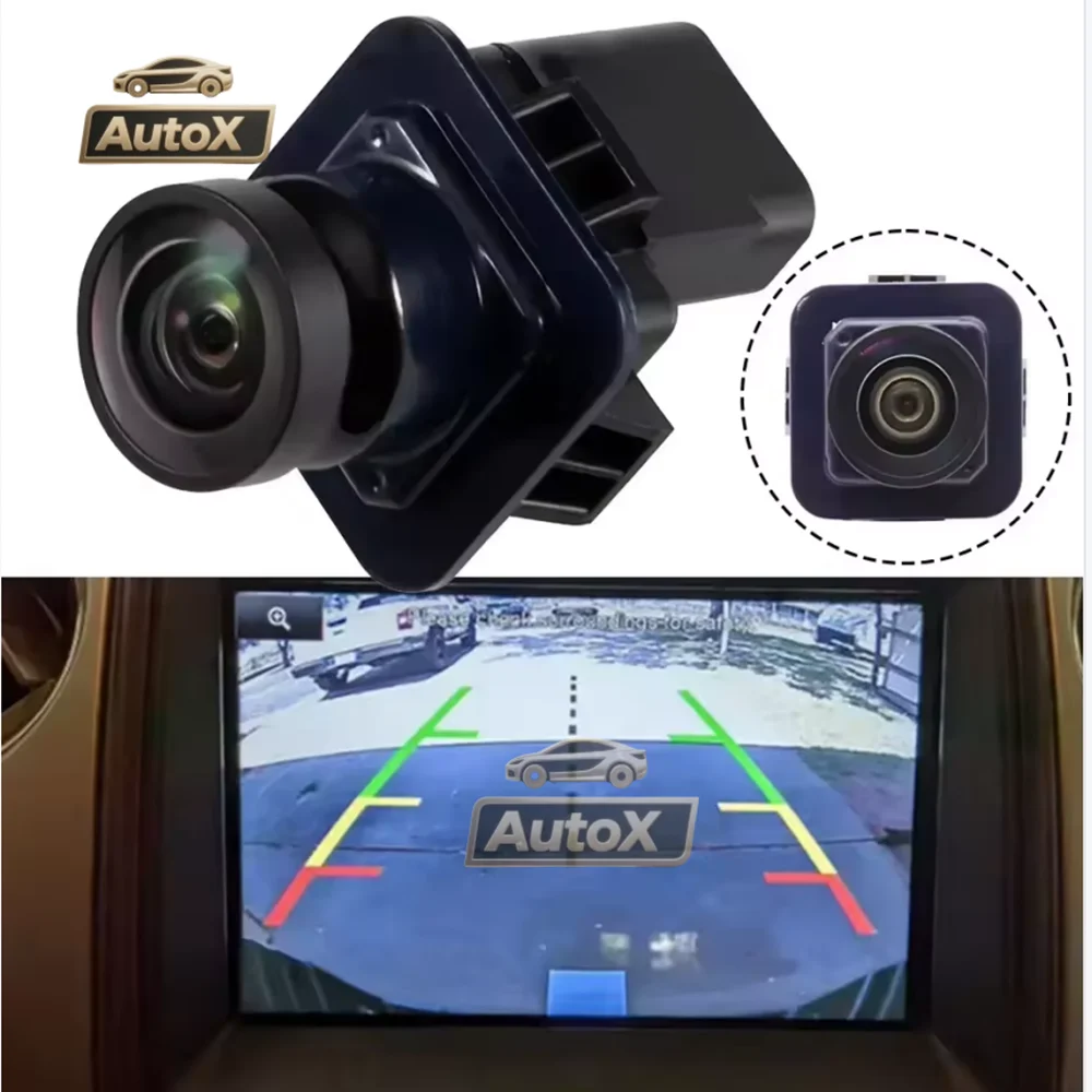 EB3T‑19G490‑BB Car Rear View Reversing Camera, OEM Parking Assist Backup Camera, Plug‑and‑Play Fit for Ford Ranger 2014