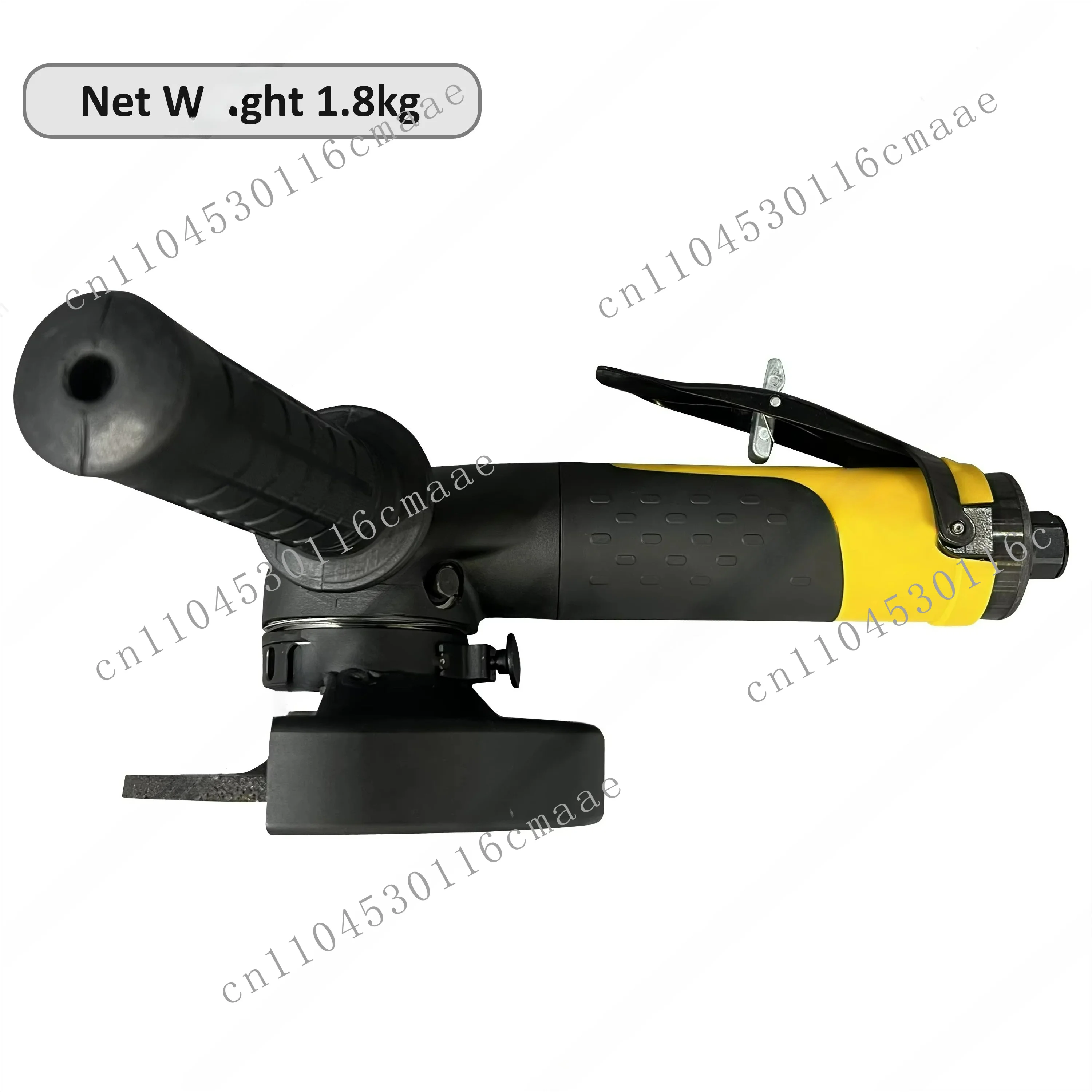 5-Inch 12000RPM Industrial Right Angle Pneumatic Grinder 2.4 HP High Power Heavy Duty Pneumatic Grinding Tool
