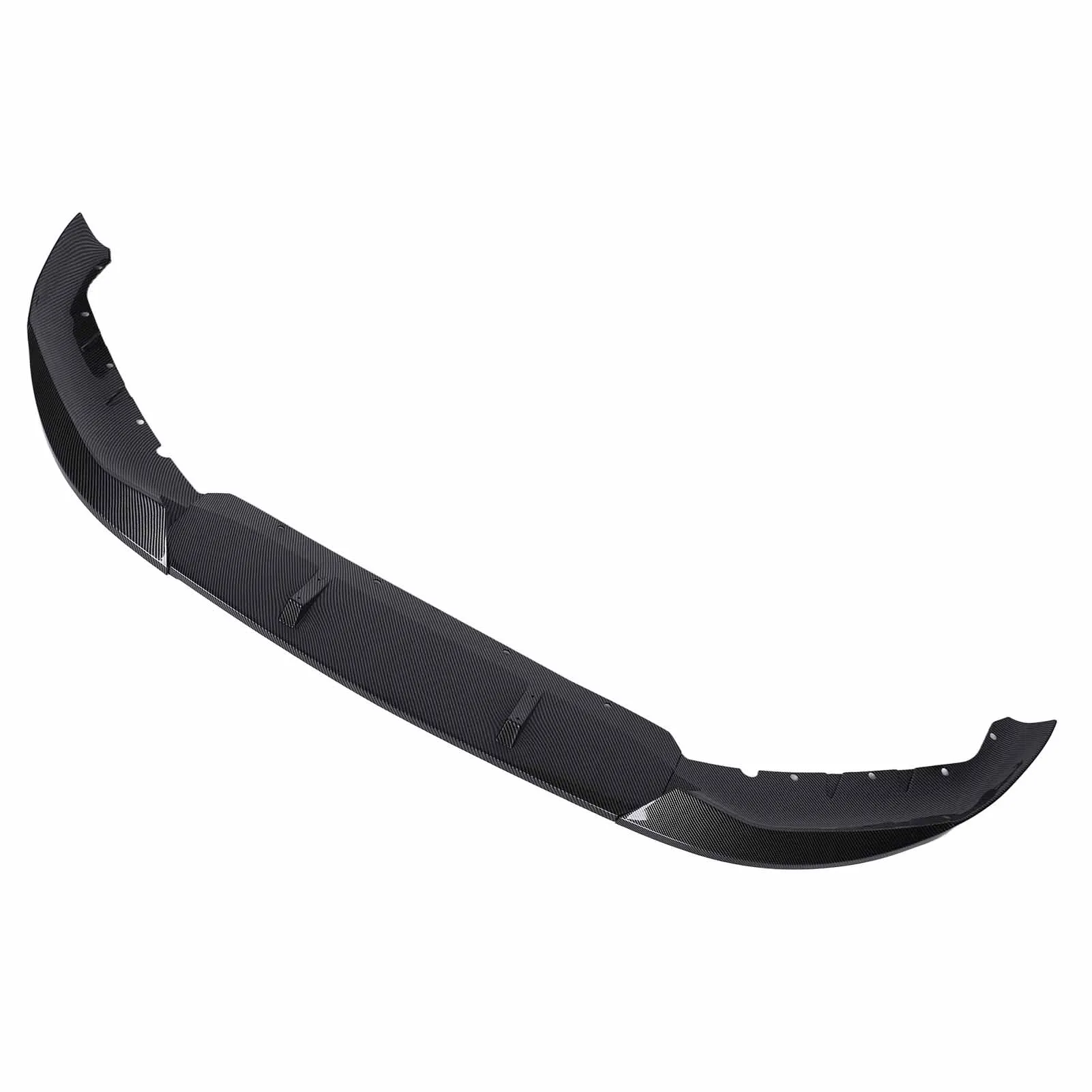 

Front Bumper Lip Spoiler Splitter -Lip Chin Kit for 5 Series G30 G31 LCI M Sport 2021 to 2023, Carbon Fiber Style, Exterior Trim